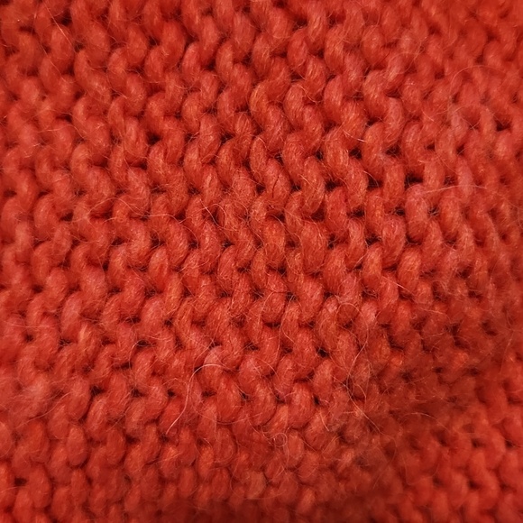 Anthropologie Cropped Knit XS Alpaca/Wool Blend Turtleneck Sweater - Picture 10 of 10